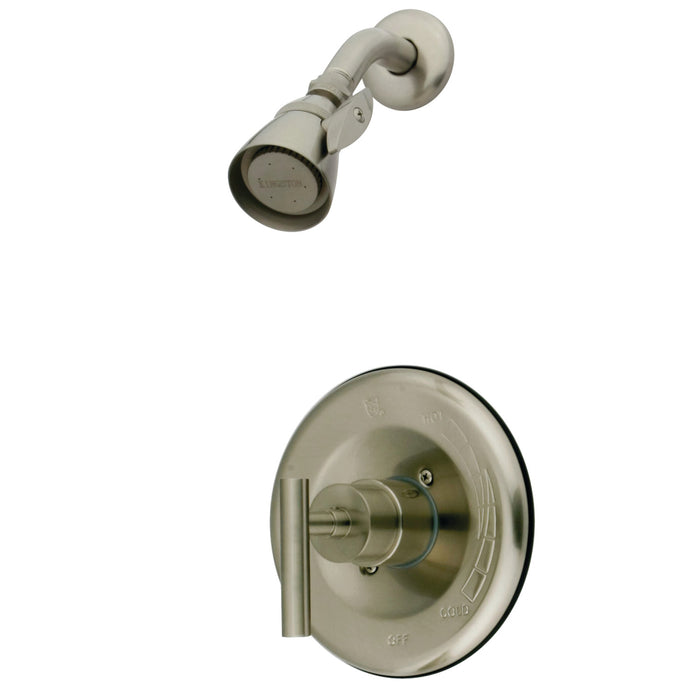 Manhattan KB6638CMLSO Single-Handle 2-Hole Wall Mount Shower Faucet, Brushed Nickel