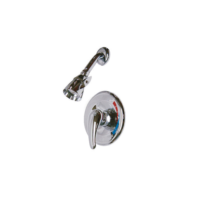 KB6651LLSO Single-Handle 2-Hole Wall Mount Shower Faucet, Polished Chrome