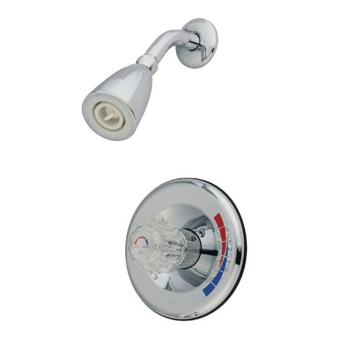 Kingston KB681SO Single-Handle Pressure Balanced Shower Faucet, Polished Chrome