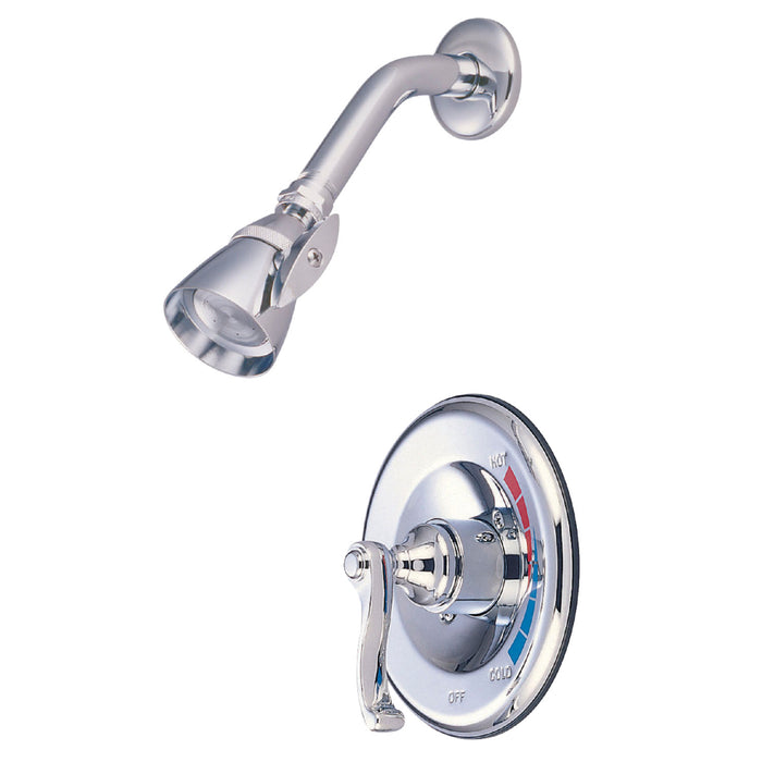 Royale KB8631FLSO Single-Handle 2-Hole Wall Mount Shower Faucet, Polished Chrome