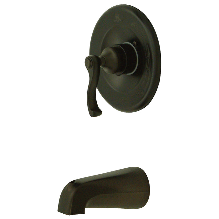 Royale KB8635FLTO Single-Handle 2-Hole Wall Mount Tub and Shower Faucet Tub Only, Oil Rubbed Bronze