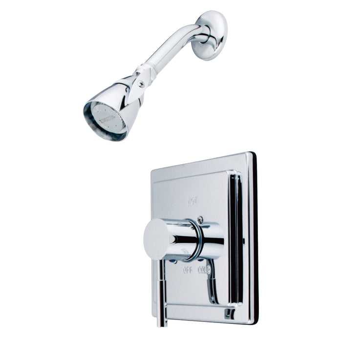 Concord KB8651DLSO Single-Handle 2-Hole Wall Mount Shower Faucet, Polished Chrome