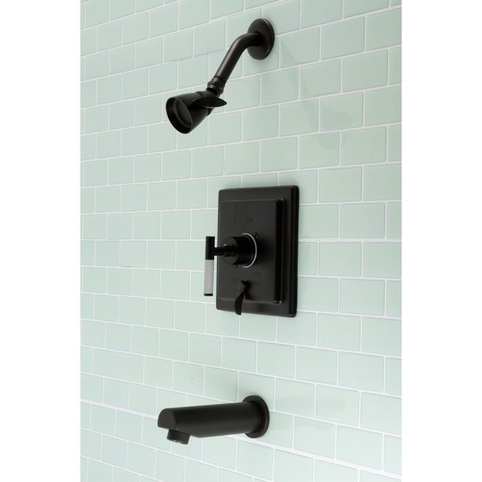 Kaiser KB86550CKL Single-Handle 3-Hole Wall Mount Tub and Shower Faucet, Oil Rubbed Bronze