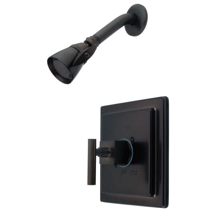 KB8655CQLSO Single-Handle 2-Hole Wall Mount Shower Faucet, Oil Rubbed Bronze