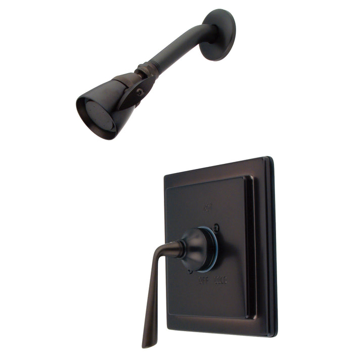 Kingston KB8655ZLSO Single-Handle Pressure Balanced Shower Faucet, Oil Rubbed Bronze