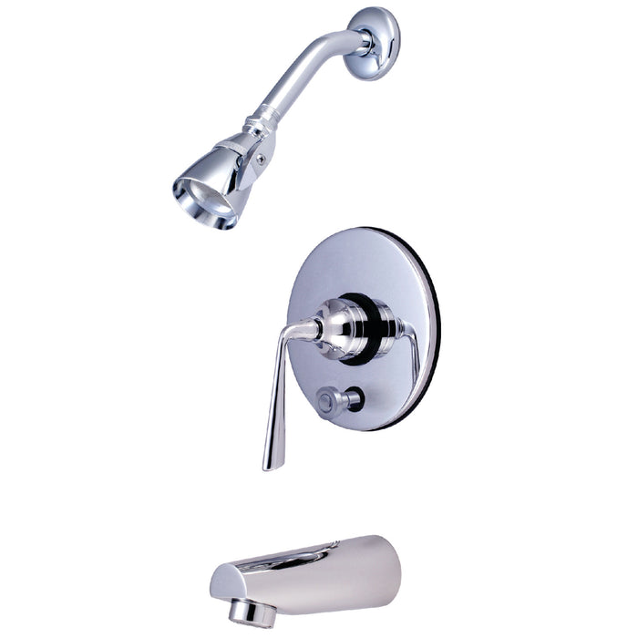 Silver Sage KB86910ZL Single-Handle 3-Hole Wall Mount Tub and Shower Faucet, Polished Chrome