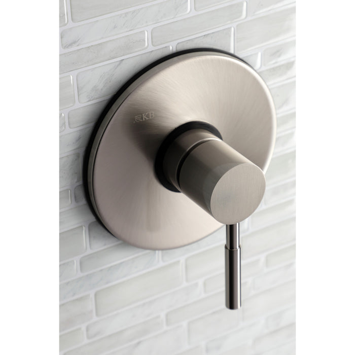 KB8698DLLST Single-Handle 1-Hole Wall Mount Tub and Shower Faucet Valve and Trim Only, Brushed Nickel