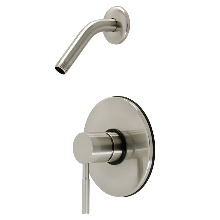 KB8698DLSO-LSH Single-Handle 2-Hole Wall Mount Shower Faucet, Brushed Nickel