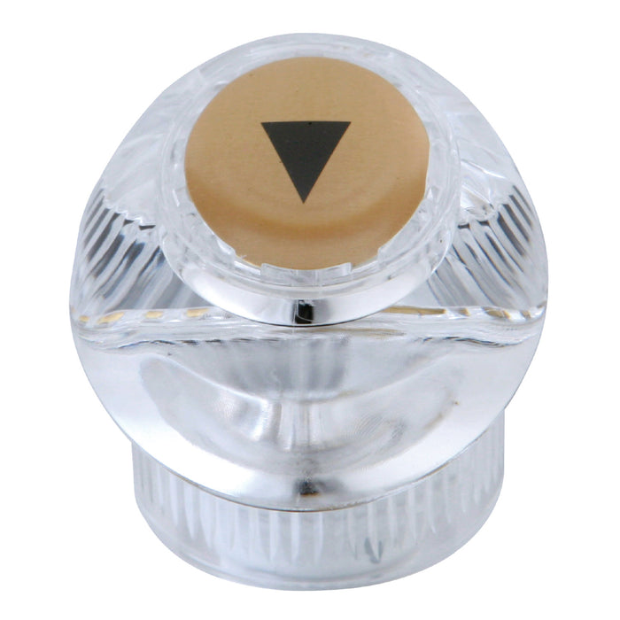 Kingston KBDH2151 Acrylic Knob Handle, Diverter for Tub and Shower Faucet, Acrylic