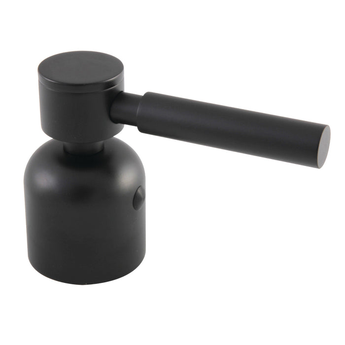 Kingston Concord KBDH8960DL Metal Lever Handle, Diverter for Tub and Shower Faucet, Matte Black