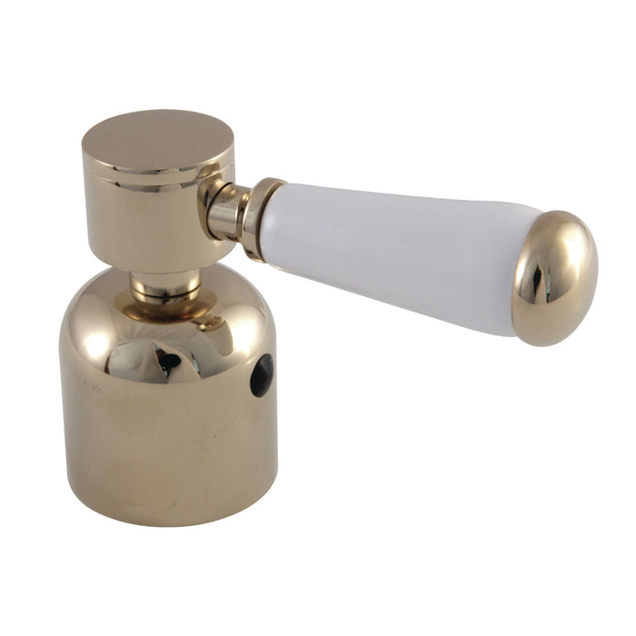 Kingston Paris KBDH8962DPL Metal Lever Handle, Diverter for Tub and Shower Faucet, Polished Brass