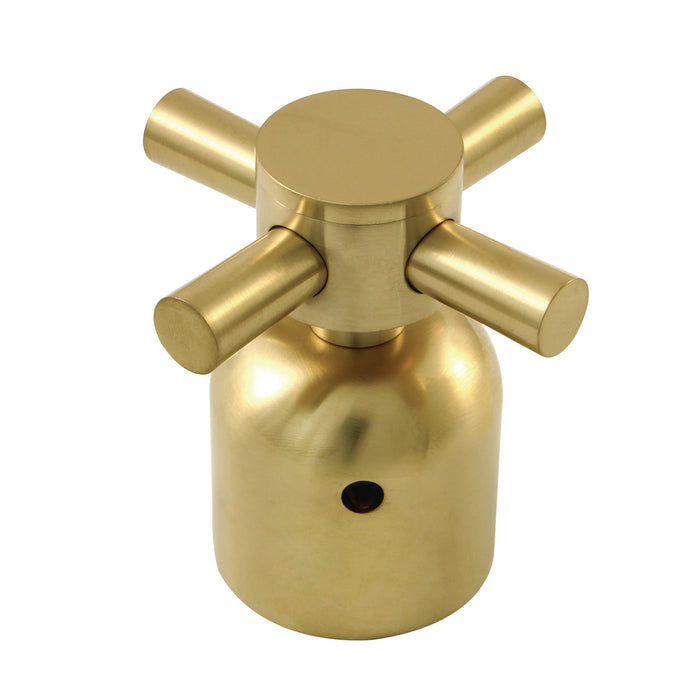 Concord KBDH8967DX Metal Cross Diverter Handle, Brushed Brass