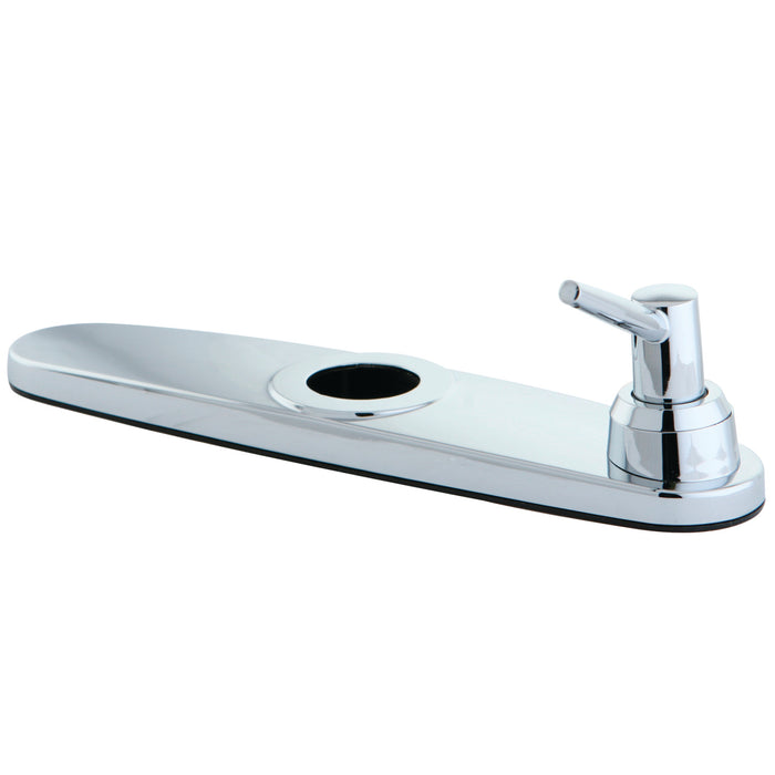 KBDK701 Faucet Deck Plate with Soap Dispenser, Polished Chrome