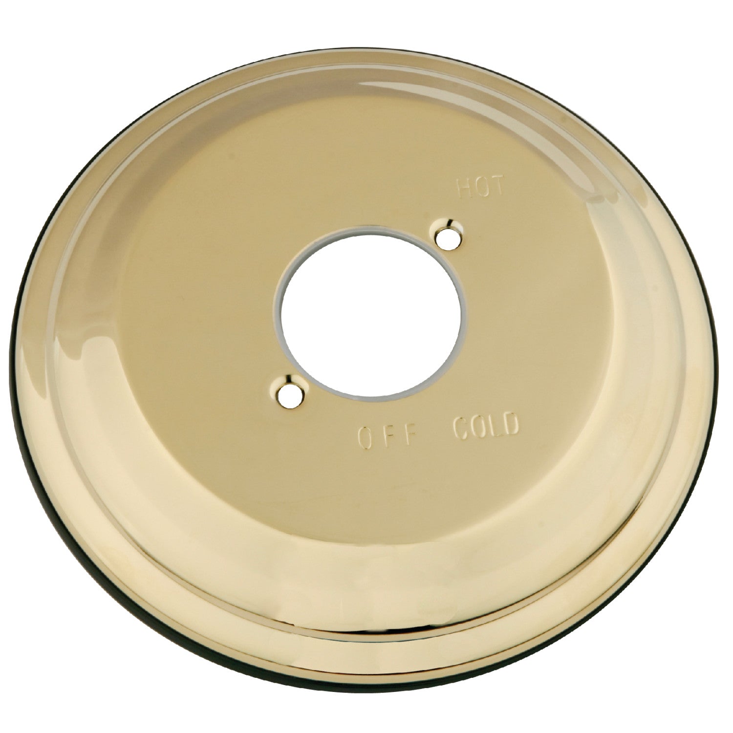 Kingston Brass KBE3632 Brass Shower Escutcheon Plate, Polished Brass
