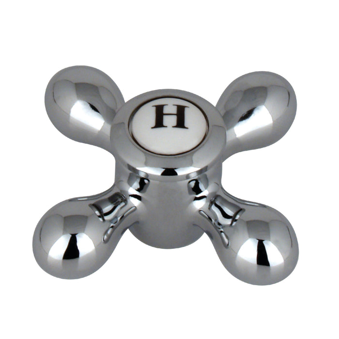 Kingston KBH1601AXH Brass Cross Handle (Hot Side), Polished Chrome