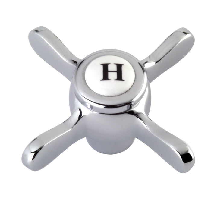 Kingston Essex KBH1601BEXH Brass Cross Handle (Hot Side), Polished Chrome