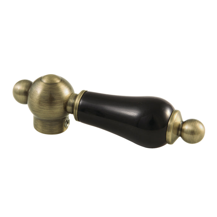 Kingston Duchess KBH1603PKL Porcelain Lever Handle, Antique Brass
