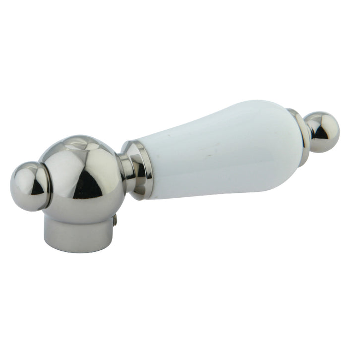 Kingston KBH1606PL Porcelain Lever Handle, Polished Nickel