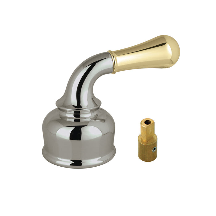 Kingston KBH1639 Metal Lever Handle, Brushed Nickel/Polished Brass