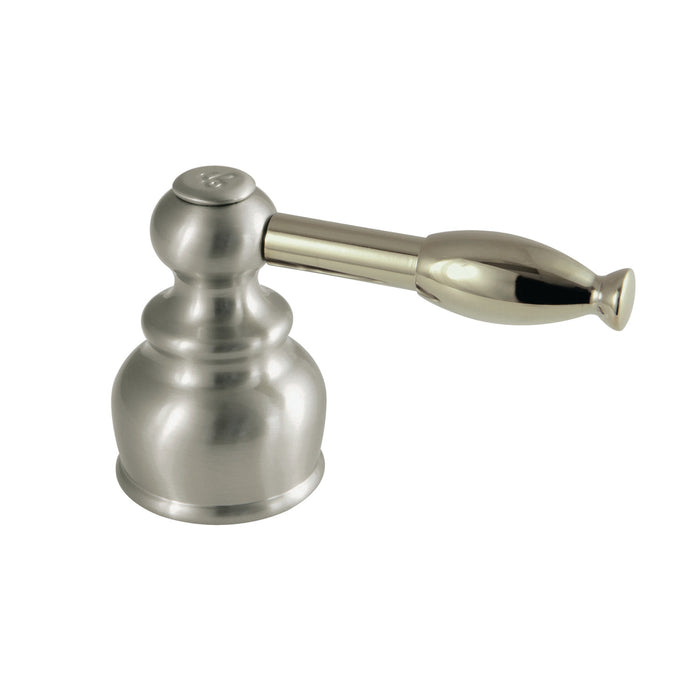 Kingston KBH2609KLC Zinc Alloy Lever Handle (Cold Side), Brushed Nickel/Polished Brass