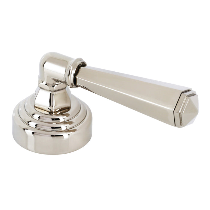 Kingston Metropolitan KBH2636HL Metal Lever Handle, Polished Nickel