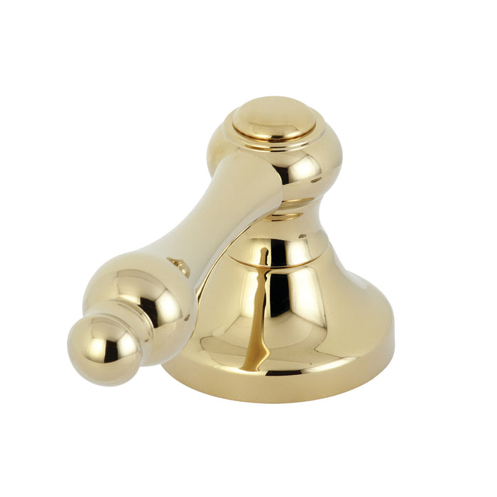 Kingston KBH3632AL Brass Lever Handle, Polished Brass