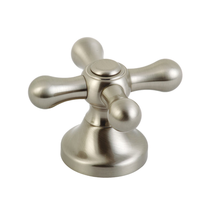 KBH3638AX Brass Cross Handle, Brushed Nickel