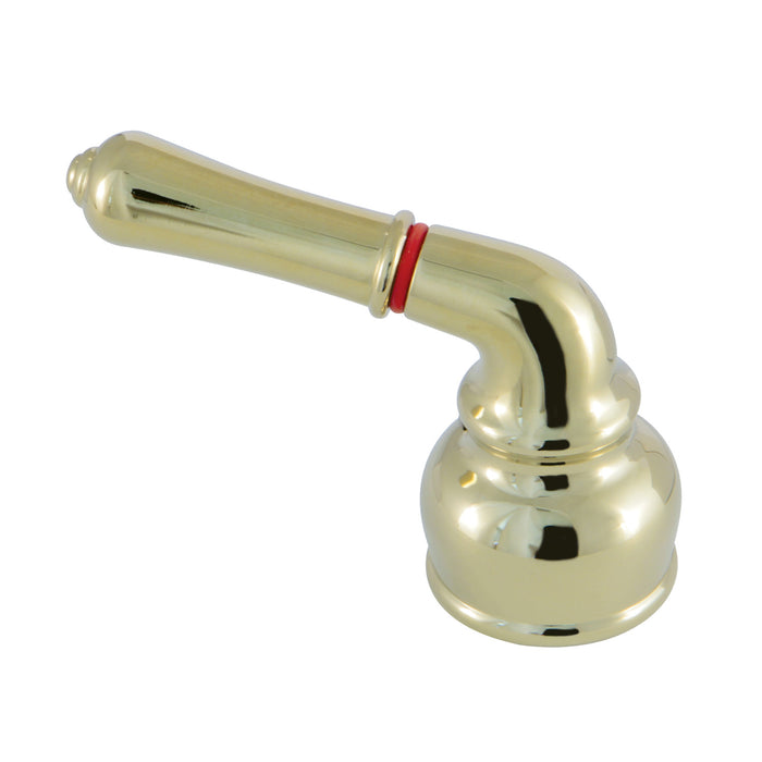 Kingston KBH622H Metal Lever Handle (Hot Side), Polished Brass