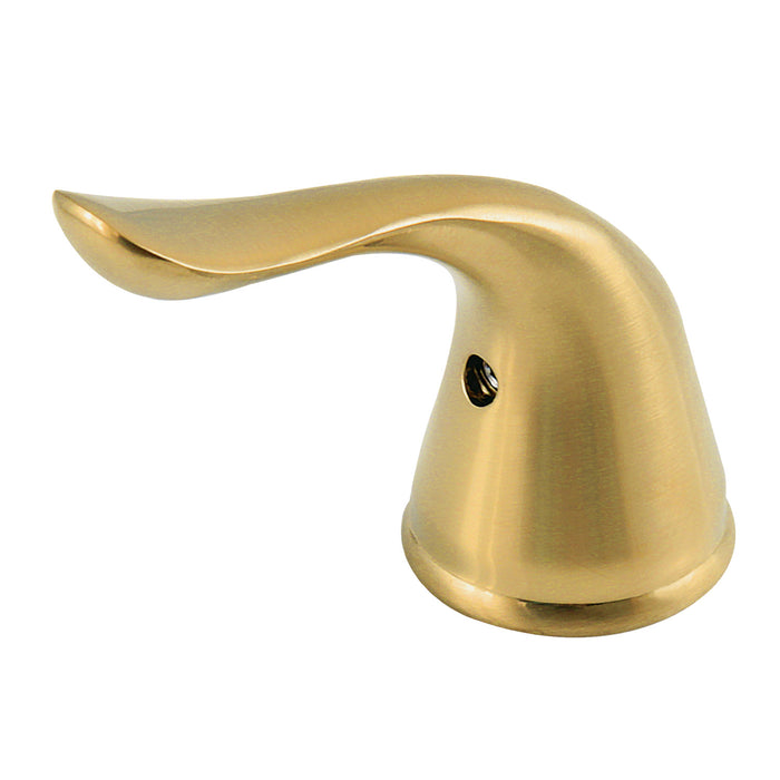 Kingston KBH627YLH Zinc Alloy Lever Handle (Hot Side), Brushed Brass