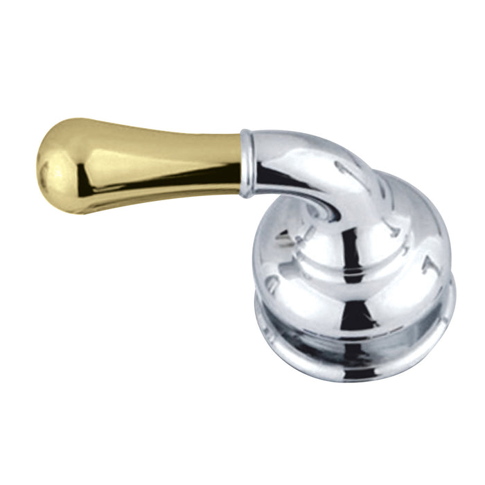 Kingston KBH634 Metal Lever Handle, Polished Chrome/Polished Brass