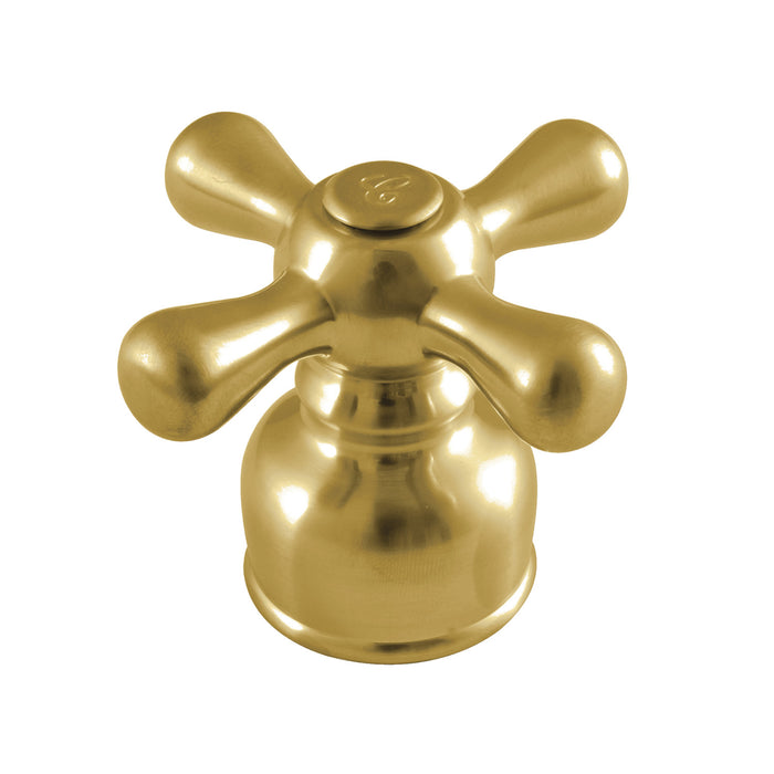 Kingston KBH727AXSBC Metal Cross Handle (Cold Side), Brushed Brass