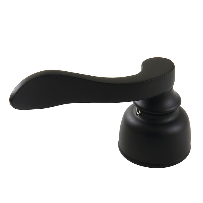 Kingston KBH8620NFLH Zinc Alloy Lever Handle (Hot Side), Matte Black