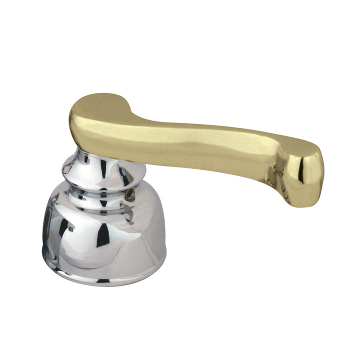 Kingston KBH8624C Zinc Alloy Lever Handle (Cold Side), Polished Chrome/Polished Brass