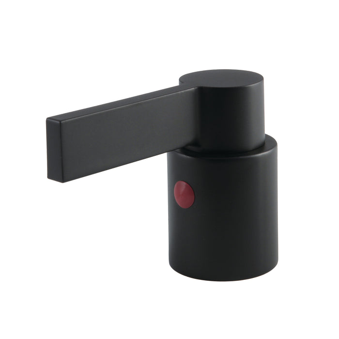 Kingston NuvoFusion KBH8660NDLH Metal Lever Handle (Hot Side), Matte Black