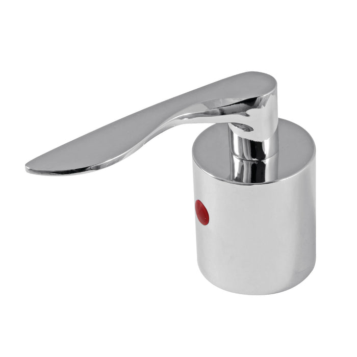 Kingston Serena KBH8661SVLH Zinc Alloy Lever Handle (Hot Side), Polished Chrome