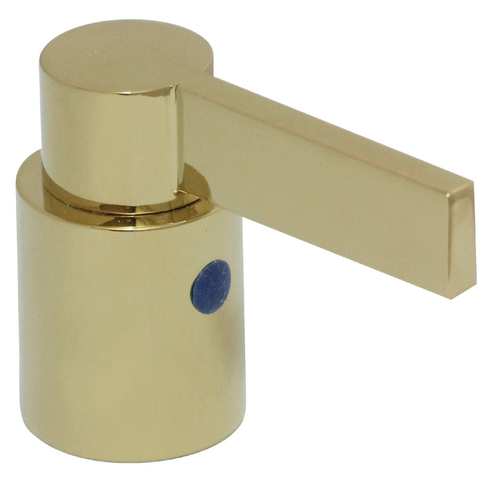 NuvoFusion KBH8662NDLC Cold Metal Lever Handle, Polished Brass