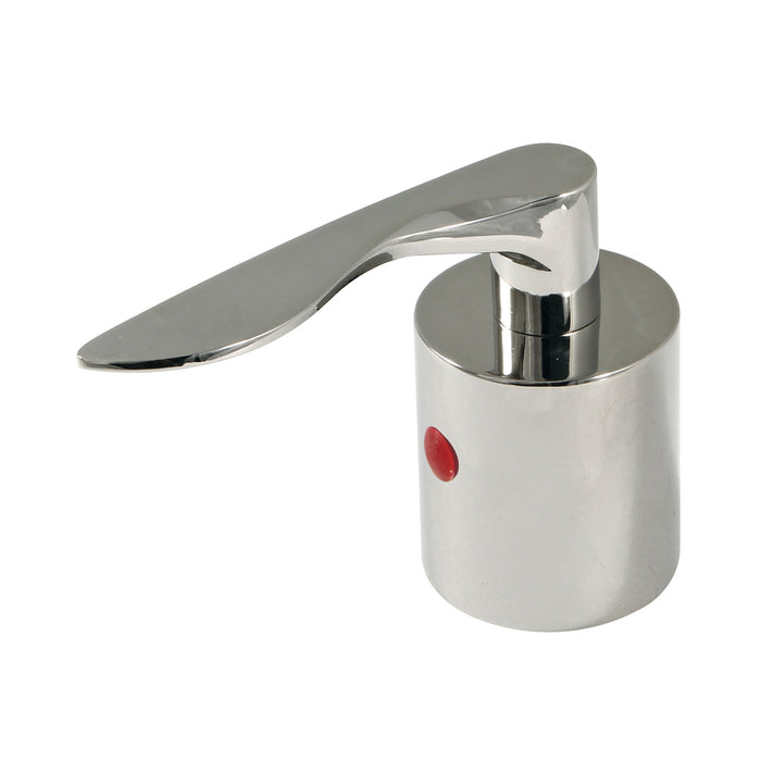 Kingston Serena KBH8666SVLH Zinc Alloy Lever Handle (Hot Side), Polished Nickel