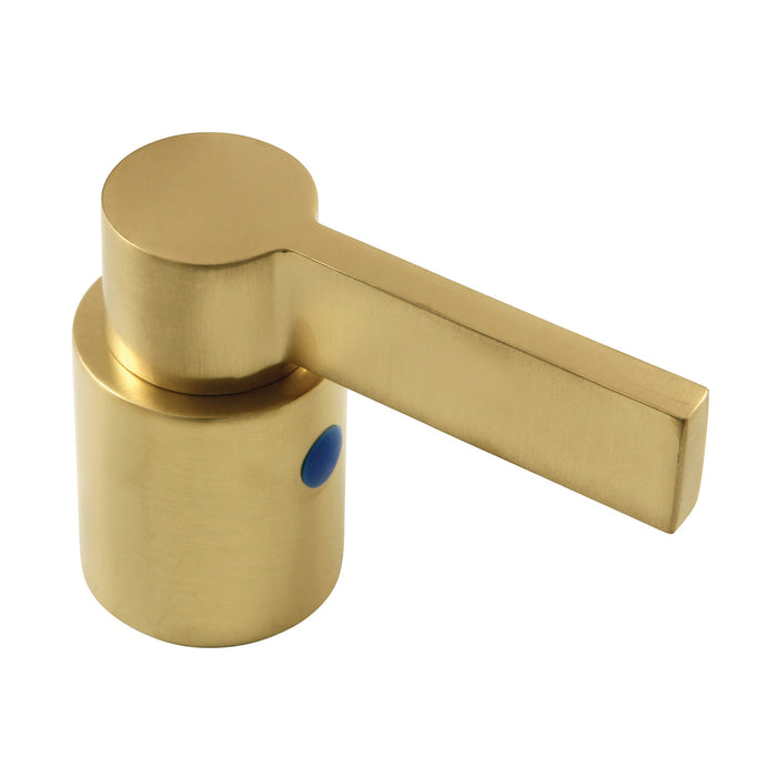 NuvoFusion KBH8667NDLC Cold Metal Lever Handle, Brushed Brass