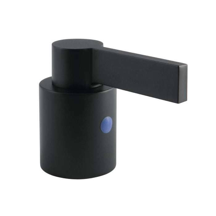 Kingston NuvoFusion KBH8960NDLC Metal Lever Handle (Cold Side), Matte Black