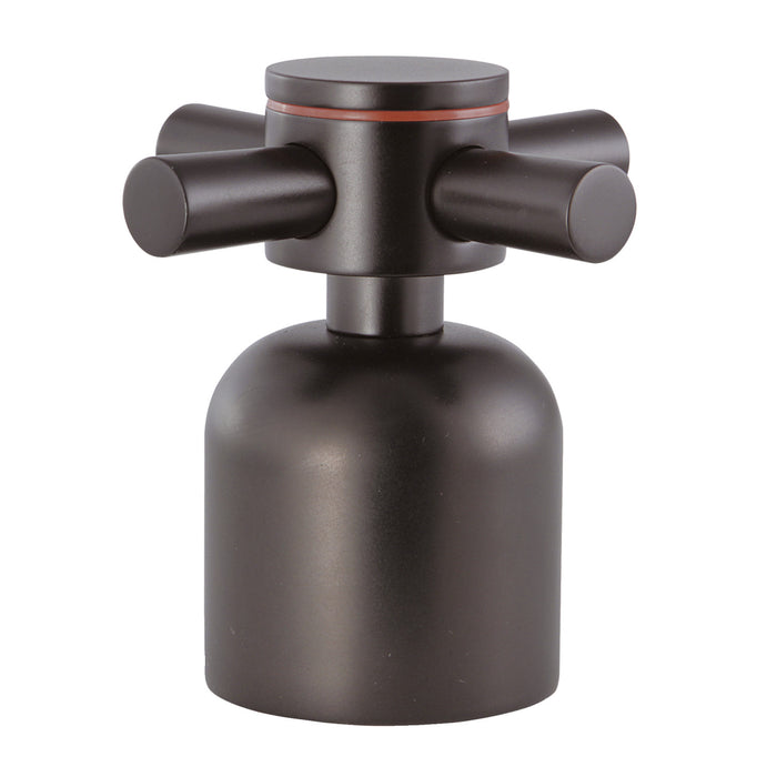 Kingston Concord KBH8965DXH Metal Cross Handle (Hot Side), Oil Rubbed Bronze