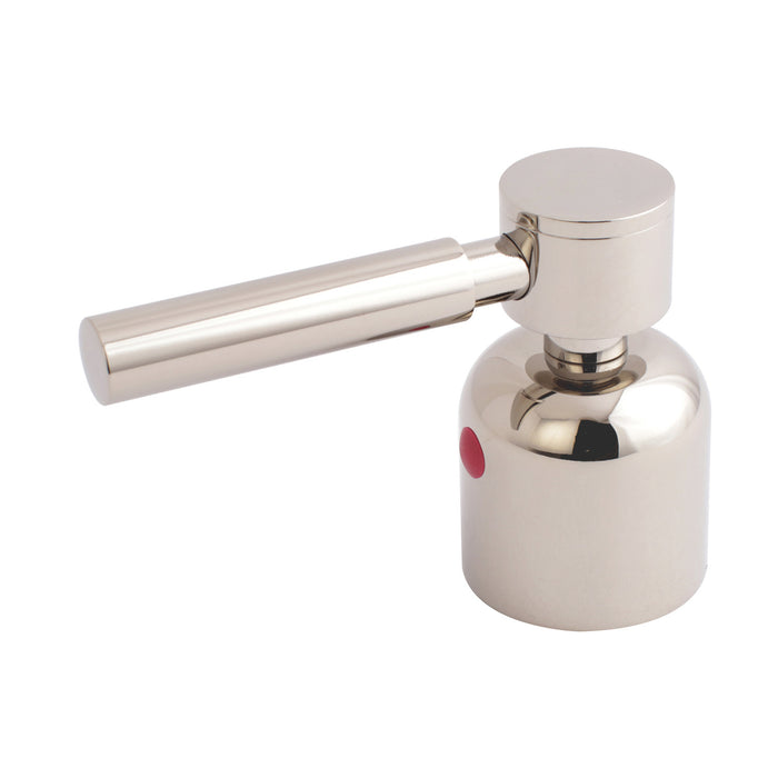 Kingston Concord KBH8966DLH Metal Lever Handle (Hot Side), Polished Nickel