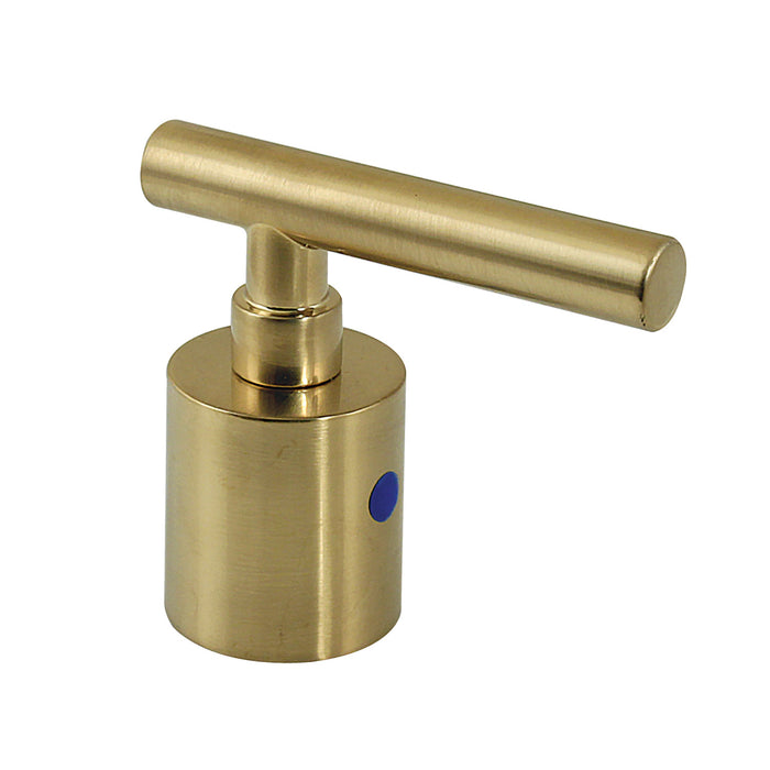 Kingston Manhattan KBH8967CMLC Zinc Alloy Lever Handle (Cold Side), Brushed Brass