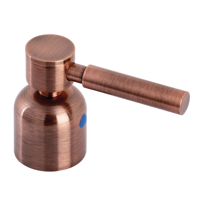 Kingston Concord KBH896DLACC Metal Lever Handle (Cold Side), Antique Copper