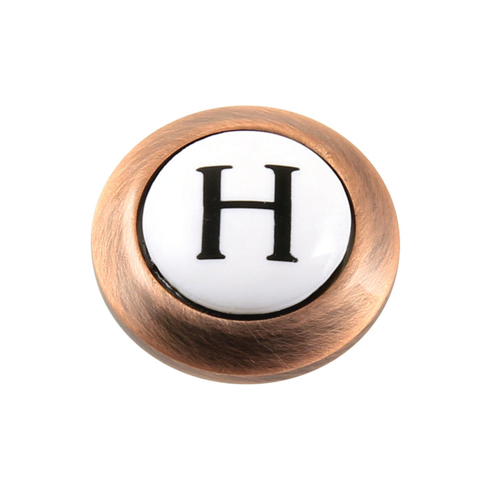 KBHI160AXACH Hot Handle Index Button, Antique Copper