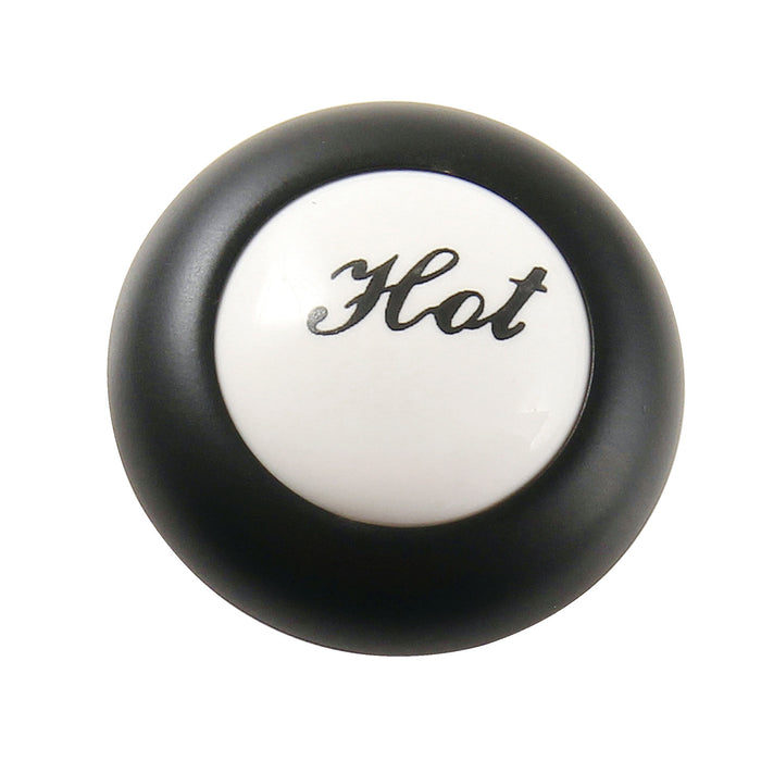 KBHI4460BXH Hot Handle Index Button, Matte Black