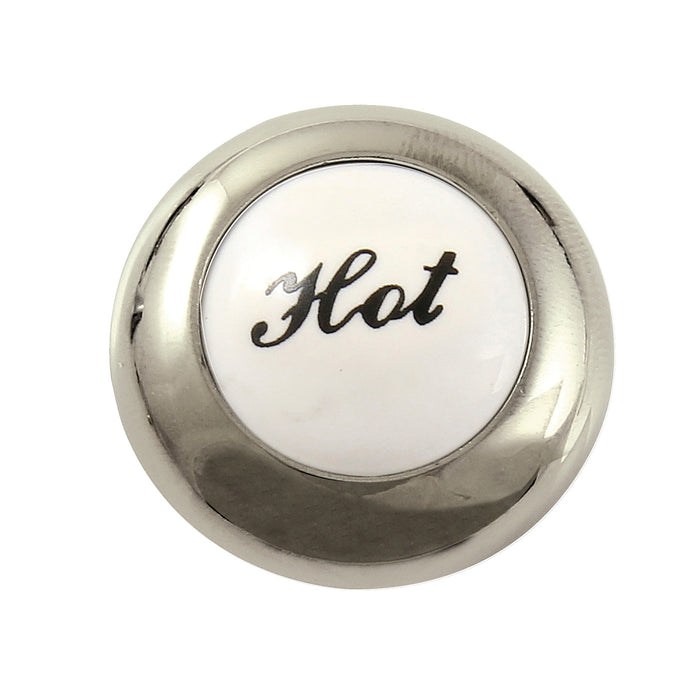 Kingston KBHI4466BXH Hot Handle Index Button, Polished Nickel