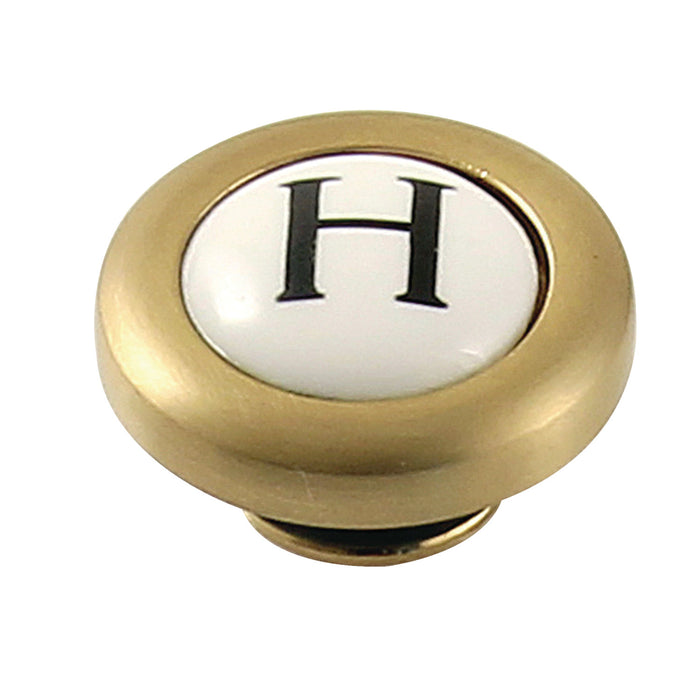 Kingston Kingston KBHI727PXSBH Hot Handle Index Button, Brushed Brass