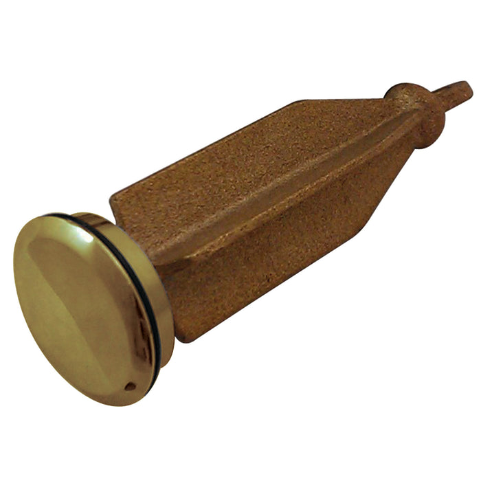 Kingston KBPP2002 Pop-Up Drain Plunger, Polished Brass