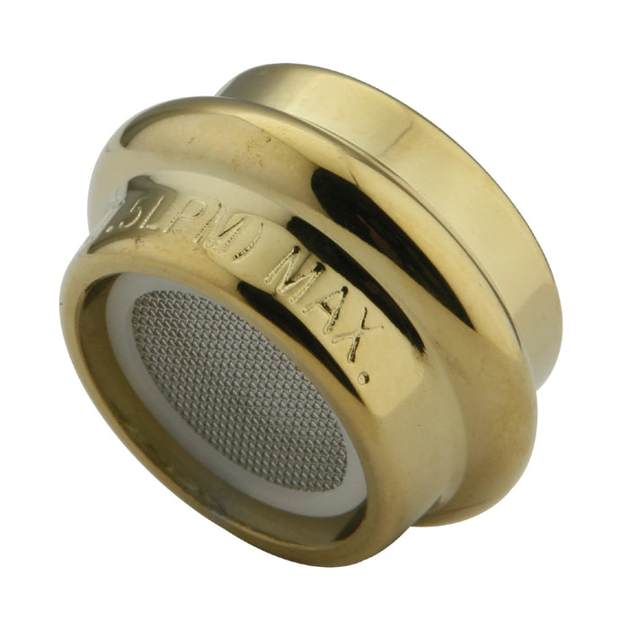 Kingston KBSA1602 2.2 GPM Female Aerator, Polished Brass
