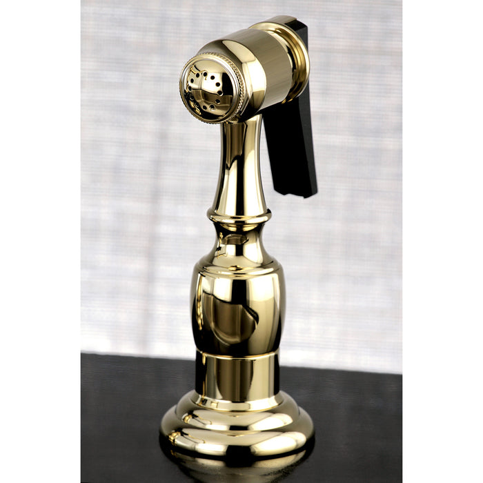 Made To Match KBSPR2 Brass Kitchen Faucet Side Sprayer, Polished Brass